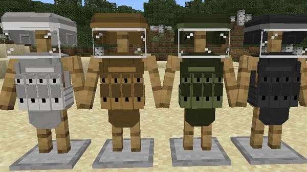 Ama Military Gear Addon minecraft download
