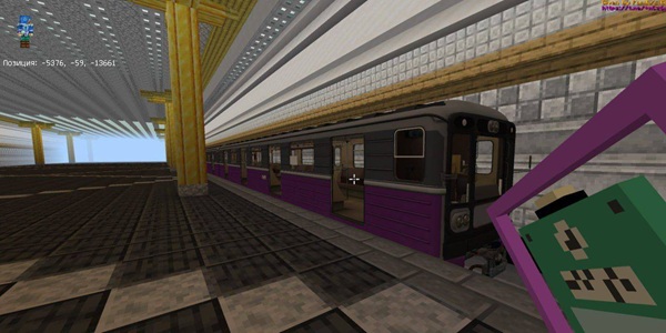Baku Metro Addon mcpe bedrock