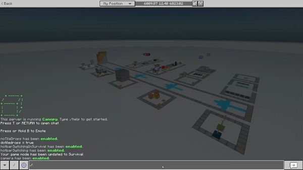 Canopy Addon mcpe bedrock