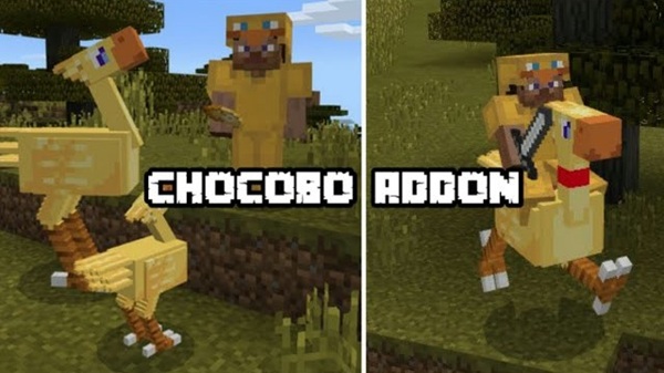 Chocobos Addon minecraft download