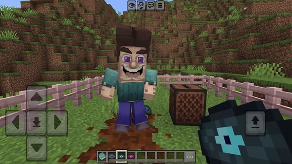 Grotesque Steve Addon mcpe
