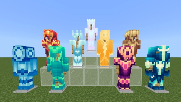 Lost Soul’s Elemental Weapons Revamp Addon minecraft download