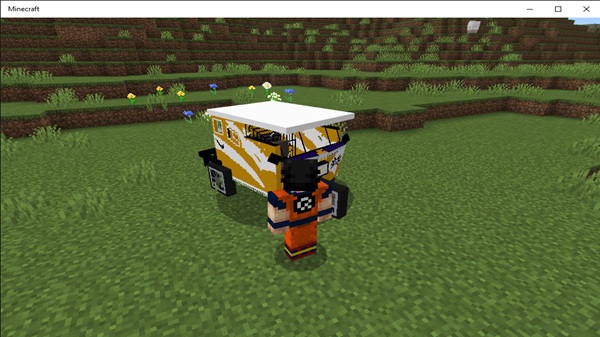 Mototaxis Addon minecraft pe