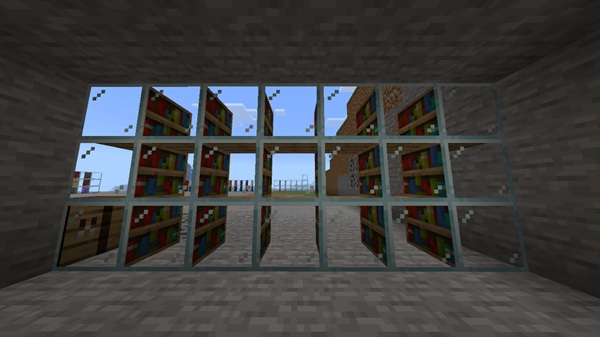 One Way Ghost Blocks Addon minecraft pe