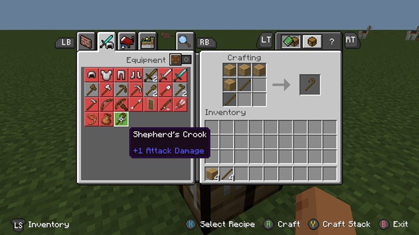 Shepherd’s Crook Addon mcpe bedrock