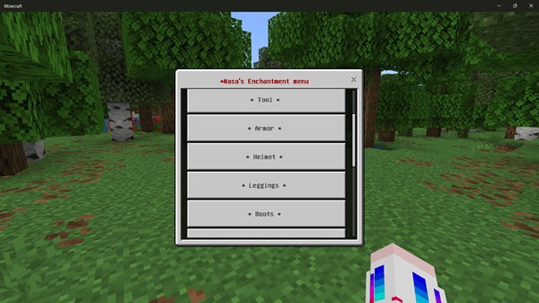 All Enchantments Menu Addon minecraft