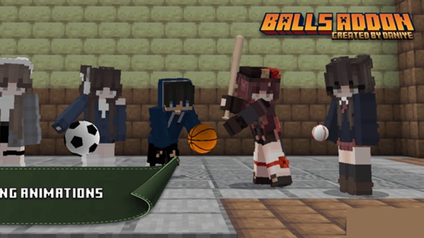Balls Addon minecraft pe