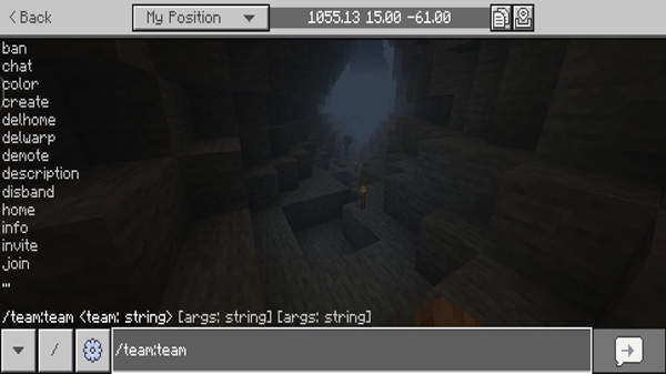 Bedrock Teams Addon minecraft pe