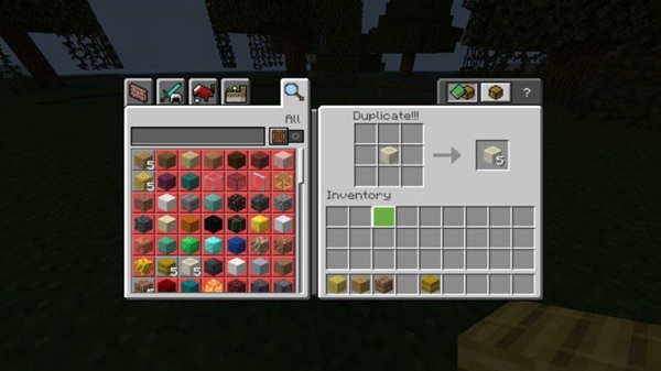 Block Duplicator Addon mcpe bedrock