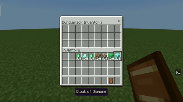 Bundlepacks Addon mcpe bedrock