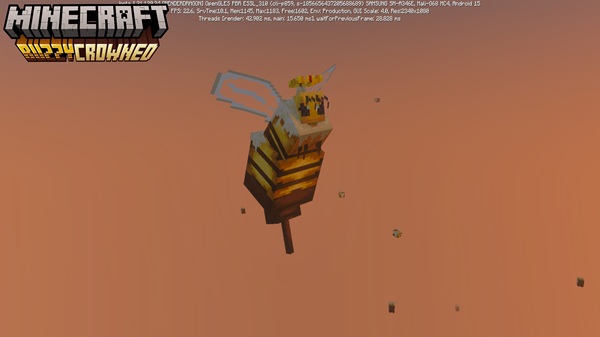 Buzzy Crowned Addon minecraft pe