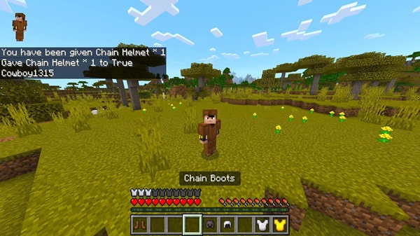 Chainmail Plus Addon mcpe bedrock