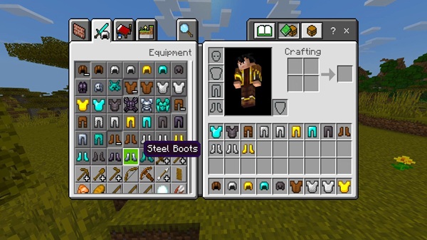 Chainmail Plus Addon minecraft