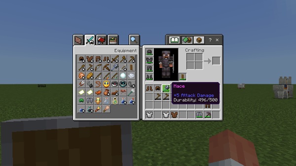 Durability Viewer Addon mcpe bedrock