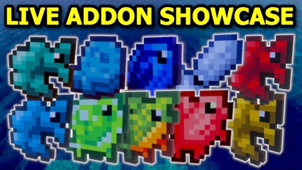 Fishing Enhanced Addon mcpe bedrock