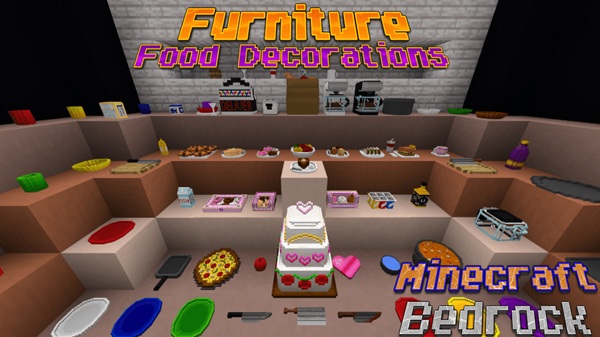 Furniture Food Decorations