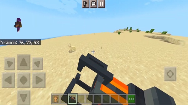 Gravity Guns 3D Addon minecraft pe