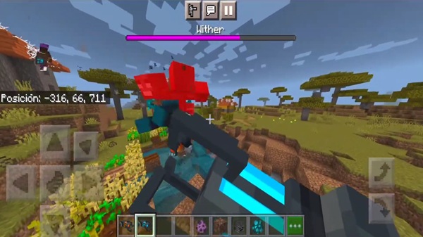 Gravity Guns 3D Addon minecraft