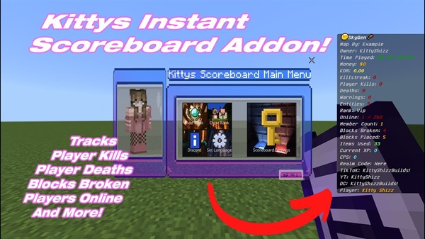 Kittys Instant Scoreboard