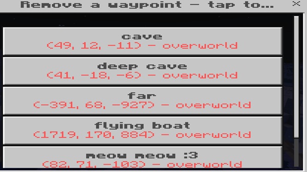 Lilys Survival Waypoints Banner Addon minecraft download