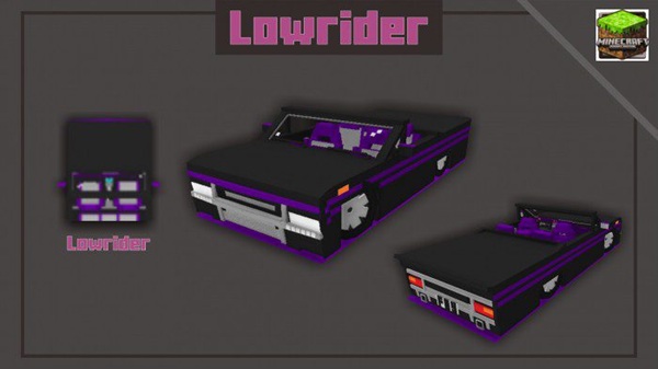 Lowrider Addon mcpe bedrock