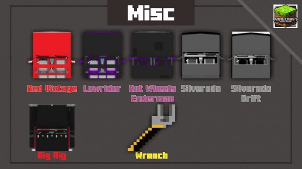 Lowrider Addon minecraft