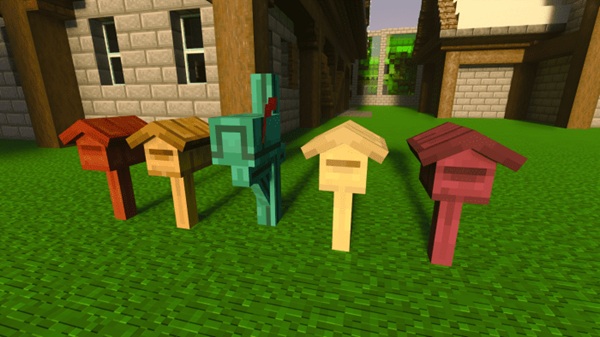 Mailboxes Addon minecraft