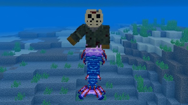Mermaid Marine Exploration Addon mcpe bedrock