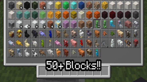 Mob Entity Blocks Addon minecraft