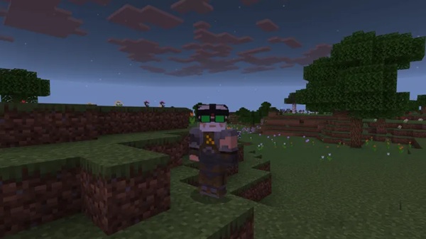 Night Vision Helmet Addon minecraft download