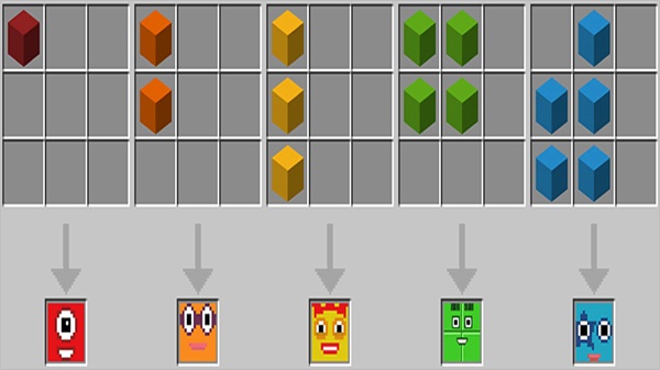 Numberblocks Addon minecraft