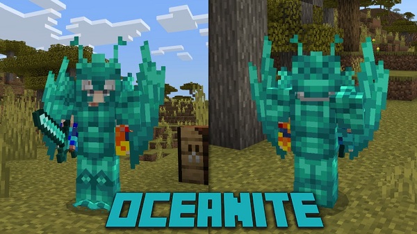 Oceanite Addon minecraft