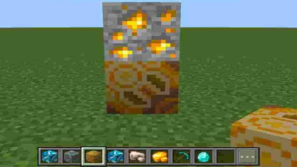Ore Generator Addon mcpe bedrock