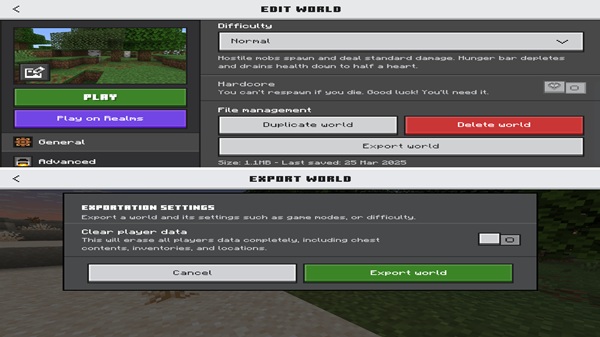 Ore UI Utilities Addon mcpe download