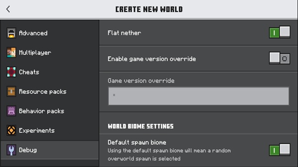 Ore UI Utilities Addon minecraft pe 