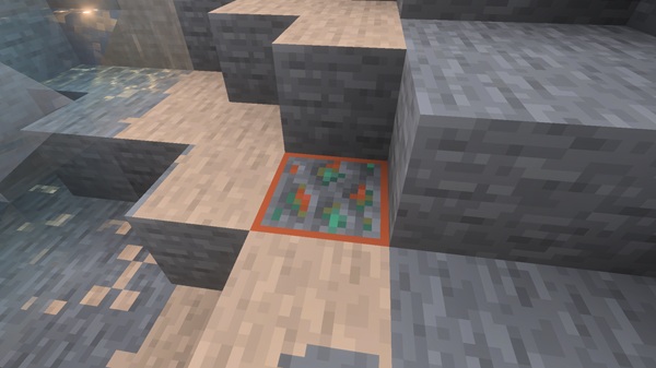 Ore Vein Miner Addon minecraft