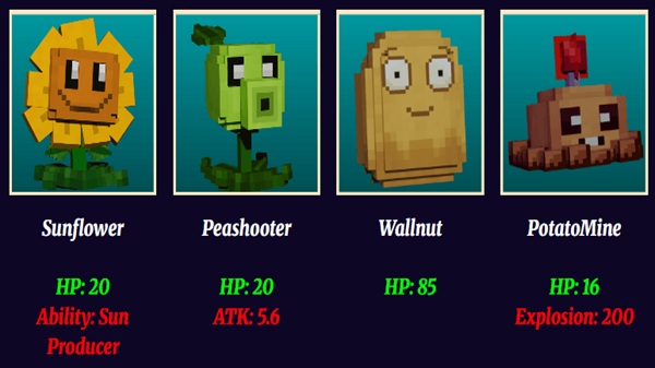 RGTS (Plants Vs Zombies Plus Addon) minecraft