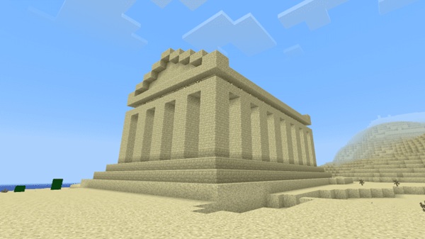 Ruins Addon mcpe bedrock