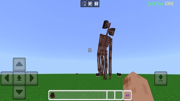 Siren Head Horrer Addon mcpe bedrock