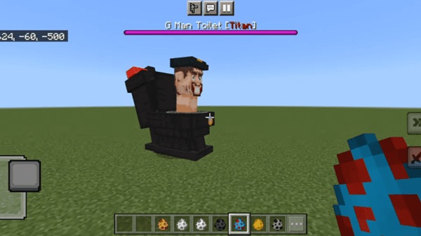 Skibidi Toilet 62 Addon minecraft download