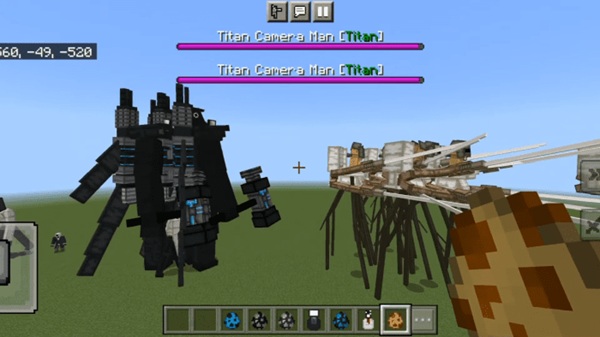 Skibidi Toilet 62 Addon minecraft