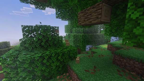 Tree Vein Miner Addon minecraft