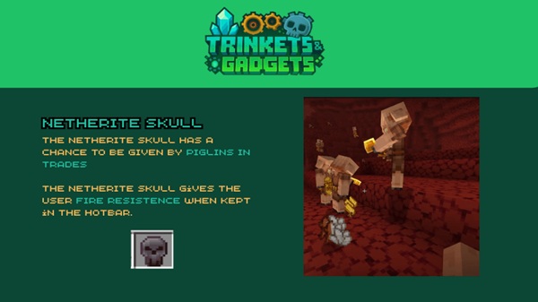 Trinkets & Gadgets Addon mcpe bedrock