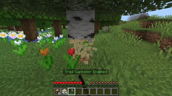Ultimate Tree Capitator Addon mcpe download