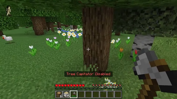 Ultimate Tree Capitator Addon minecraft pe