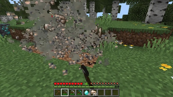 Ultimate Vein Miner Addon mcpe bedrock