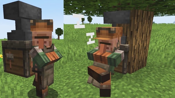 Villager Golem Healer Addon mcpe bedrock