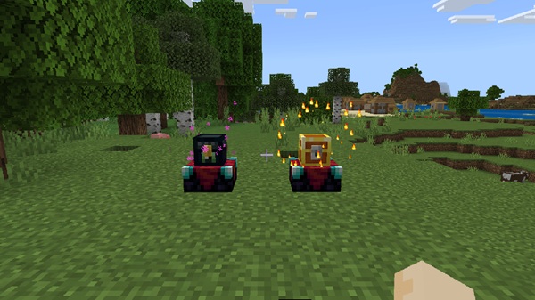 XP Chest Addon mcpe bedrock