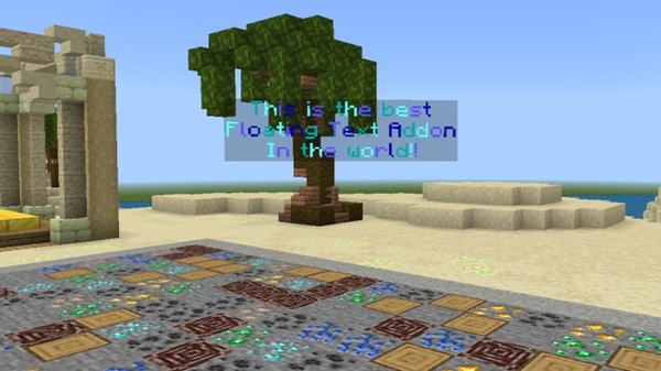 Advanced Floating Text Addon minecraft