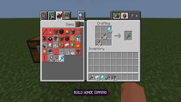 Build Wand Addon minecraft pe